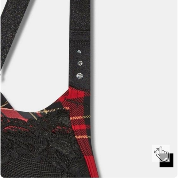 XO Plunge Push-Up Bra NWT 44C - Picture 2 of 5